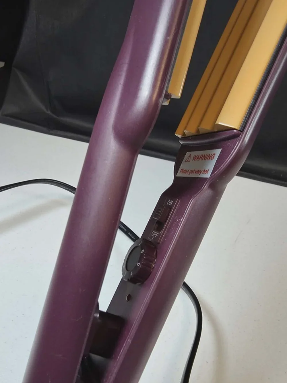 HOT N SILKY CRIMPER HAIR IRON CRIMPING WAVES TESTED WORKS